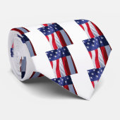 Flagge USA Krawatte (Gerollt)