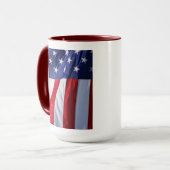 Flagge USA Tasse (Vorderseite Links)