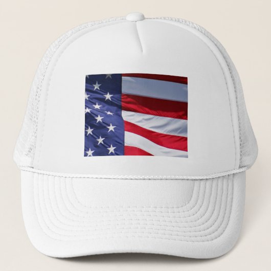 Flagge USA Truckerkappe (Vorderseite)