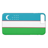 Flagge Usbekistans Case-Mate iPhone Hülle (Rückseite (Horizontal))