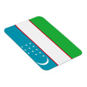 Flagge Usbekistans Magnet (Rechte Seite)