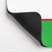 Flagge Usbekistans Mousepad (Ecke)
