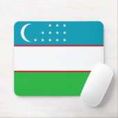 Flagge Usbekistans Mousepad (Mit Mouse)