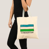 Flagge Usbekistans Tragetasche (Vorderseite (Produkt))