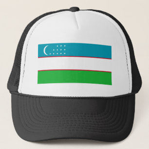 Flagge Usbekistans Truckerkappe