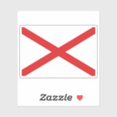 Flagge Valdivia, Chile Aufkleber (Blatt)