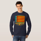 Flagge Valencias T-Shirt (Vorne ganz)