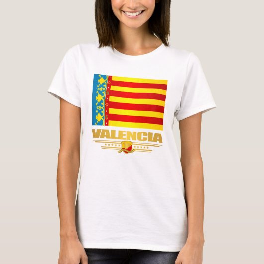 Flagge Valencias T-Shirt (Vorderseite)