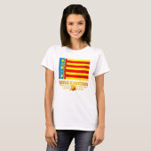 Flagge Valencias T-Shirt (Vorne ganz)