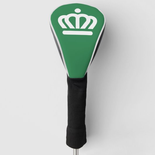 Flagge (Variante) von Charlotte, NC Golf Headcover (Vorderseite)