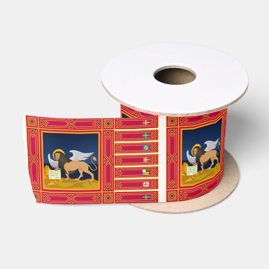 Flagge Venedigs (Italien) Satinband (Spule)