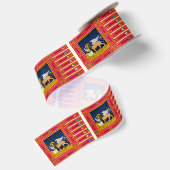 Flagge Venedigs (Italien) Satinband (Rückseite)