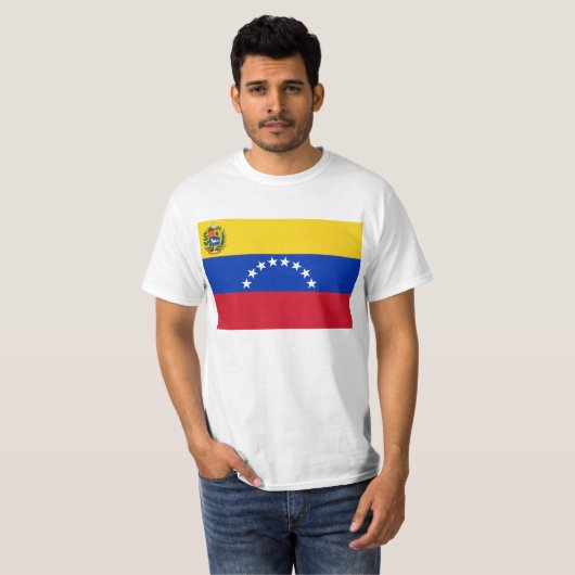 Flagge Venezuela-T-Shirt T-Shirt (Vorne ganz)
