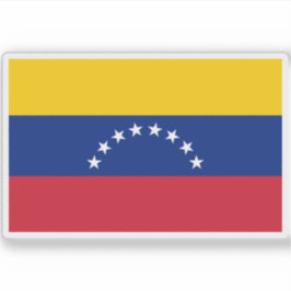 Flagge Venezuelas Aufkleber