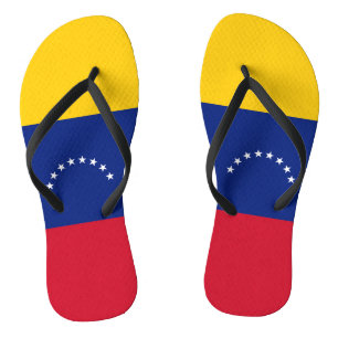 Flagge Venezuelas Badesandalen