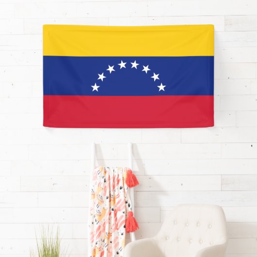 Flagge Venezuelas Banner (Insitu)