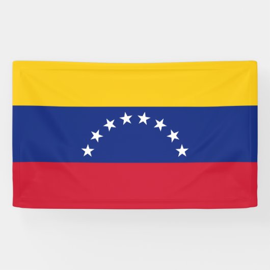 Flagge Venezuelas Banner (Horizontal)