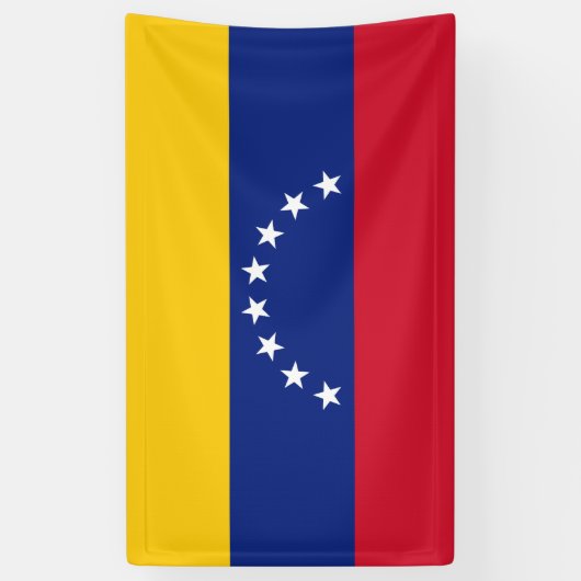 Flagge Venezuelas Banner (Vertikal)