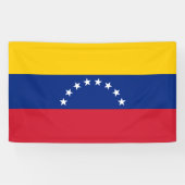 Flagge Venezuelas Banner (Horizontal)