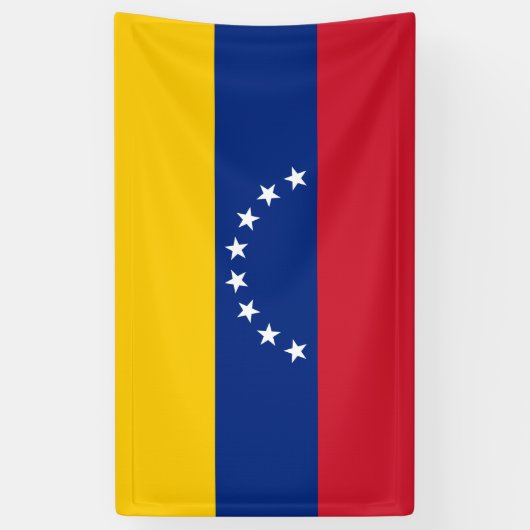 Flagge Venezuelas Banner (Vertikal)