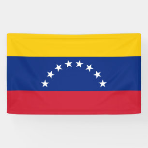 Flagge Venezuelas Banner