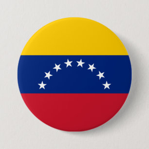 Flagge Venezuelas Button