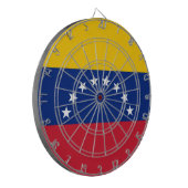Flagge Venezuelas Dartscheibe (Vorderseite Links)