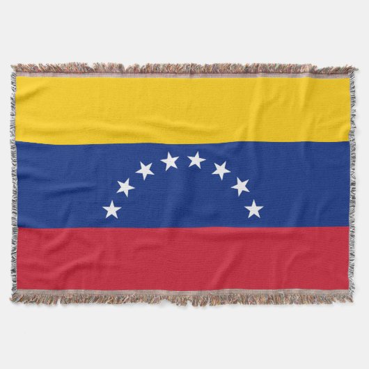 Flagge Venezuelas Decke (Vorderseite)