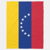 Flagge Venezuelas Fleecedecke (Vorderseite)