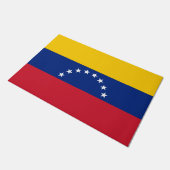Flagge Venezuelas Fußmatte (Schrägansicht)