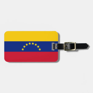 Flagge Venezuelas Gepäckanhänger