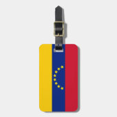 Flagge Venezuelas Gepäckanhänger (Vorderseite vertikal)