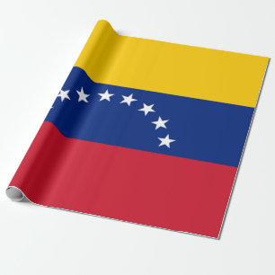 Flagge Venezuelas Geschenkpapier