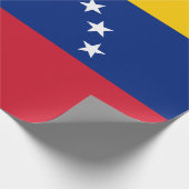 Flagge Venezuelas Geschenkpapier (Ecke)