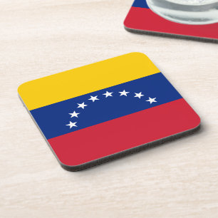 Flagge Venezuelas Getränkeuntersetzer