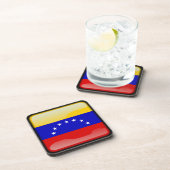 Flagge Venezuelas Getränkeuntersetzer (Rechte Seite)