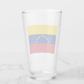 Flagge Venezuelas Glas (Rückseite)