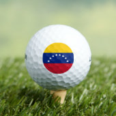 Flagge Venezuelas Golfball (Insitu T-Shirt)