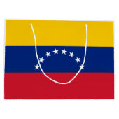Flagge Venezuelas Große Geschenktüte (Rückseite)