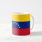 Flagge Venezuelas Kaffeetasse (VorderseiteRechts)