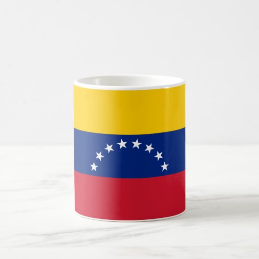 Flagge Venezuelas Kaffeetasse (Mittel)