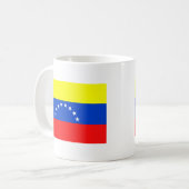 Flagge Venezuelas Kaffeetasse (Vorderseite Links)