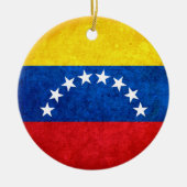 Flagge Venezuelas Keramikornament (Vorne)