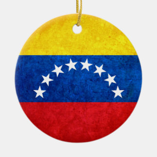 Flagge Venezuelas Keramikornament