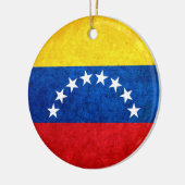 Flagge Venezuelas Keramikornament (Links)