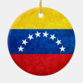 Flagge Venezuelas Keramikornament (Hinten)
