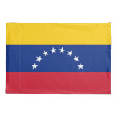 Flagge Venezuelas Kissenbezug (Rückseite)