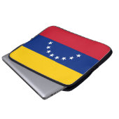 Flagge Venezuelas Laptopschutzhülle (Vorne Knopf)