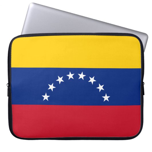 Flagge Venezuelas Laptopschutzhülle (Vorderseite)