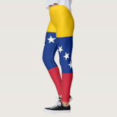 Flagge Venezuelas Leggings (Links)